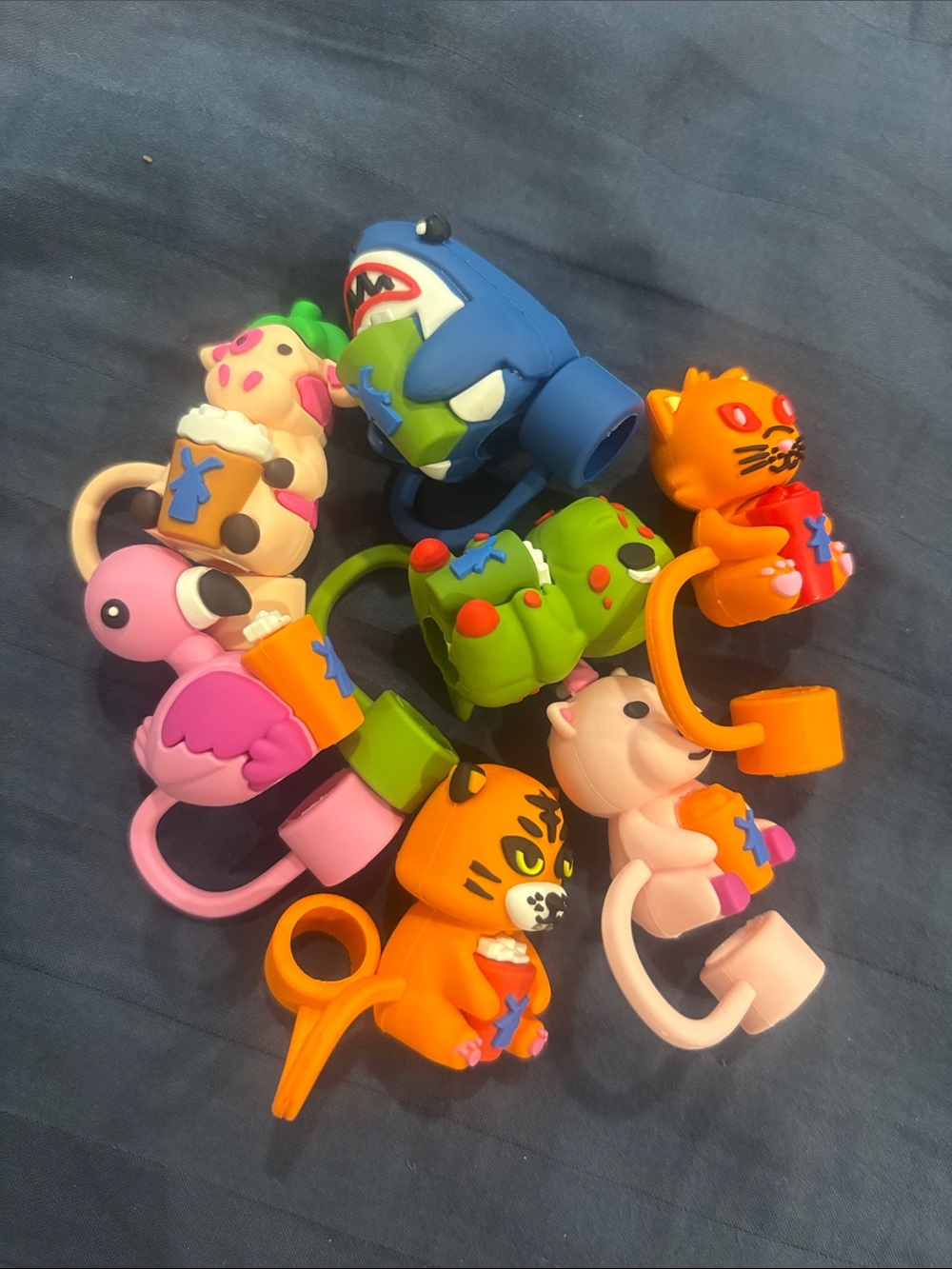 Dutch Bros Straw Toppers Complete Set
